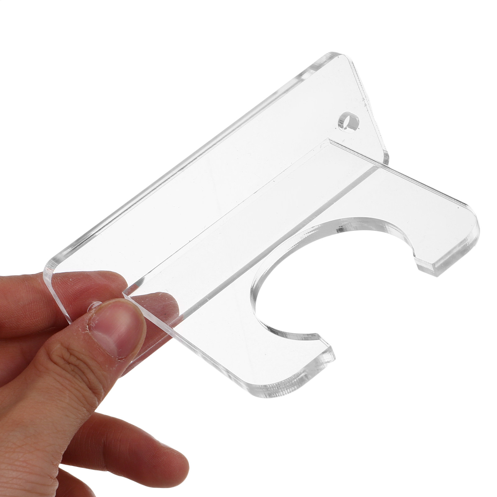 Sports Equipment Bat - Klarer Acryl Wandmontierter Tischtennisschläger-Displayständer Robuster Transparenter