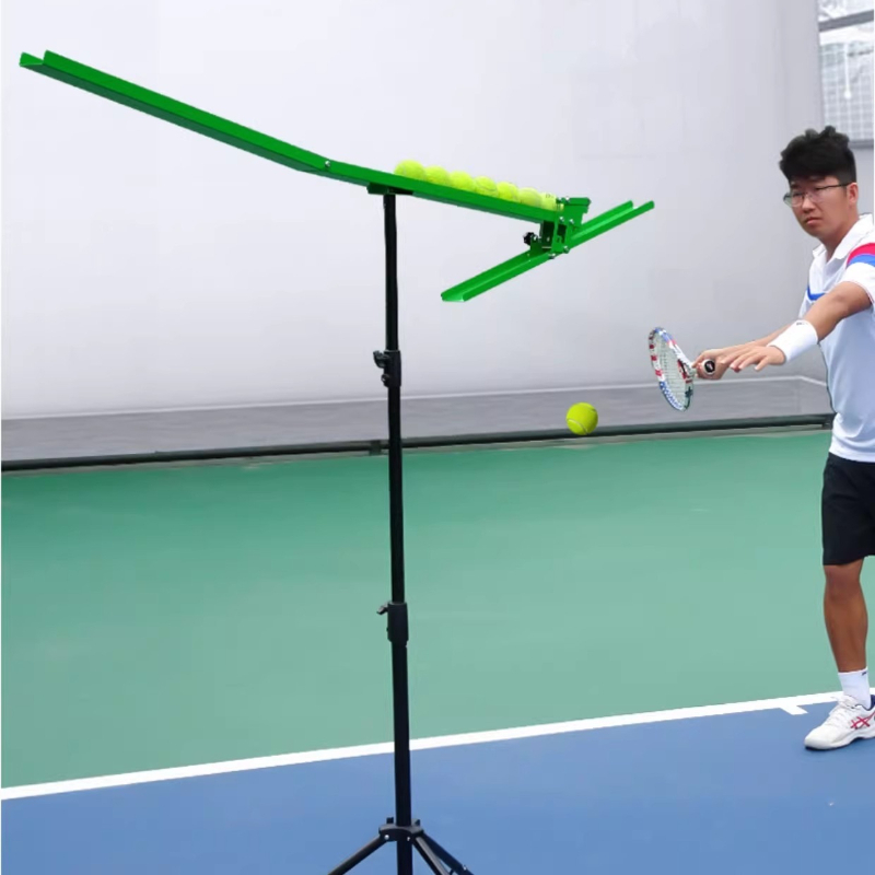 Sports Equipment For Tennis - Automatische Tennisballmaschine mit Großer Kapazität, Höhenverstellbare