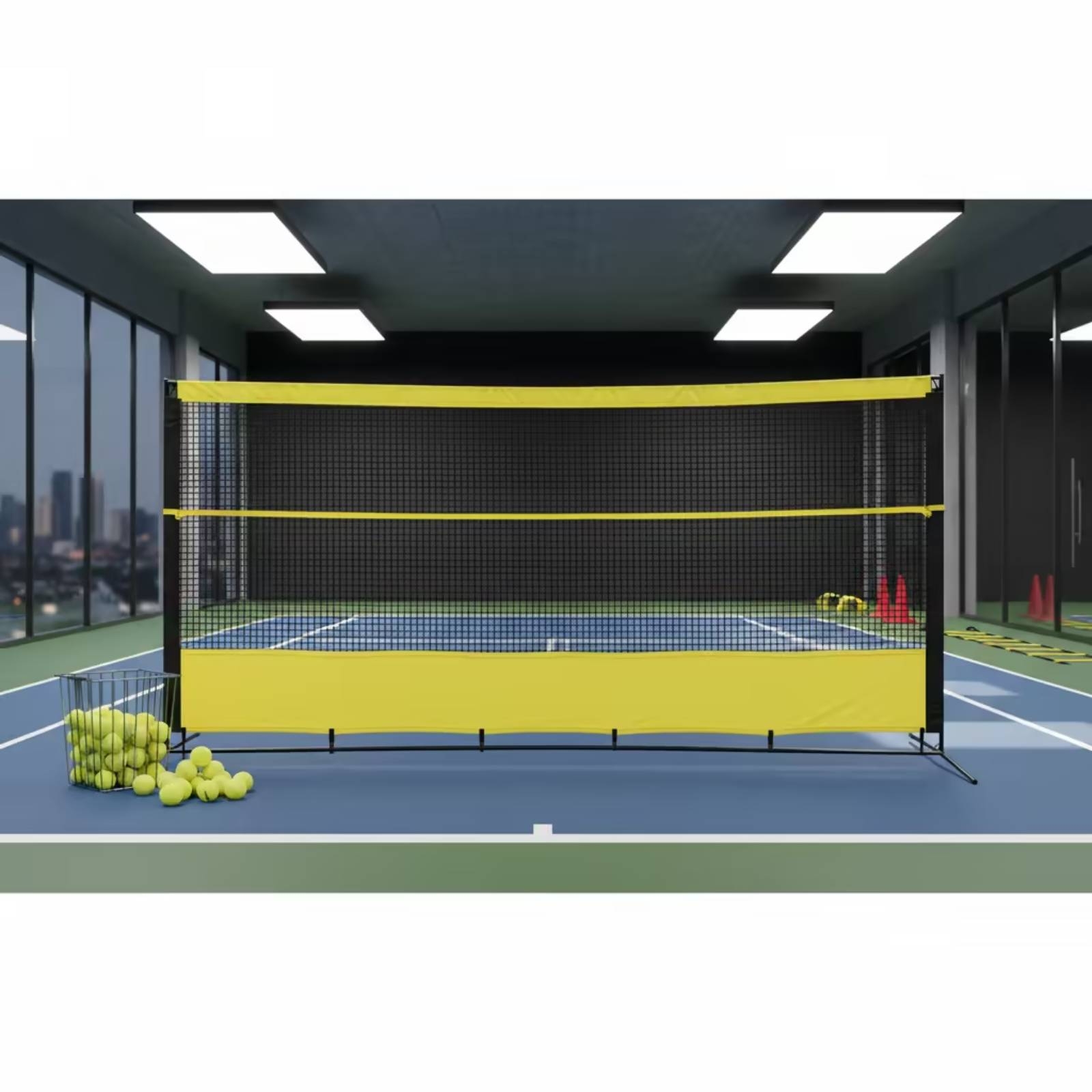 Tennis-Rückprallnetz mit Tasch – Sports Equipment For Tennis Bewertung und Preis