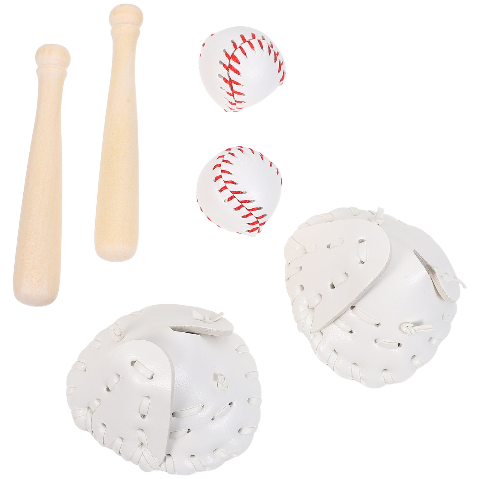 2 Sets Miniatur-Baseballschläg – Sports Equipment Bat Bewertung und Preis
