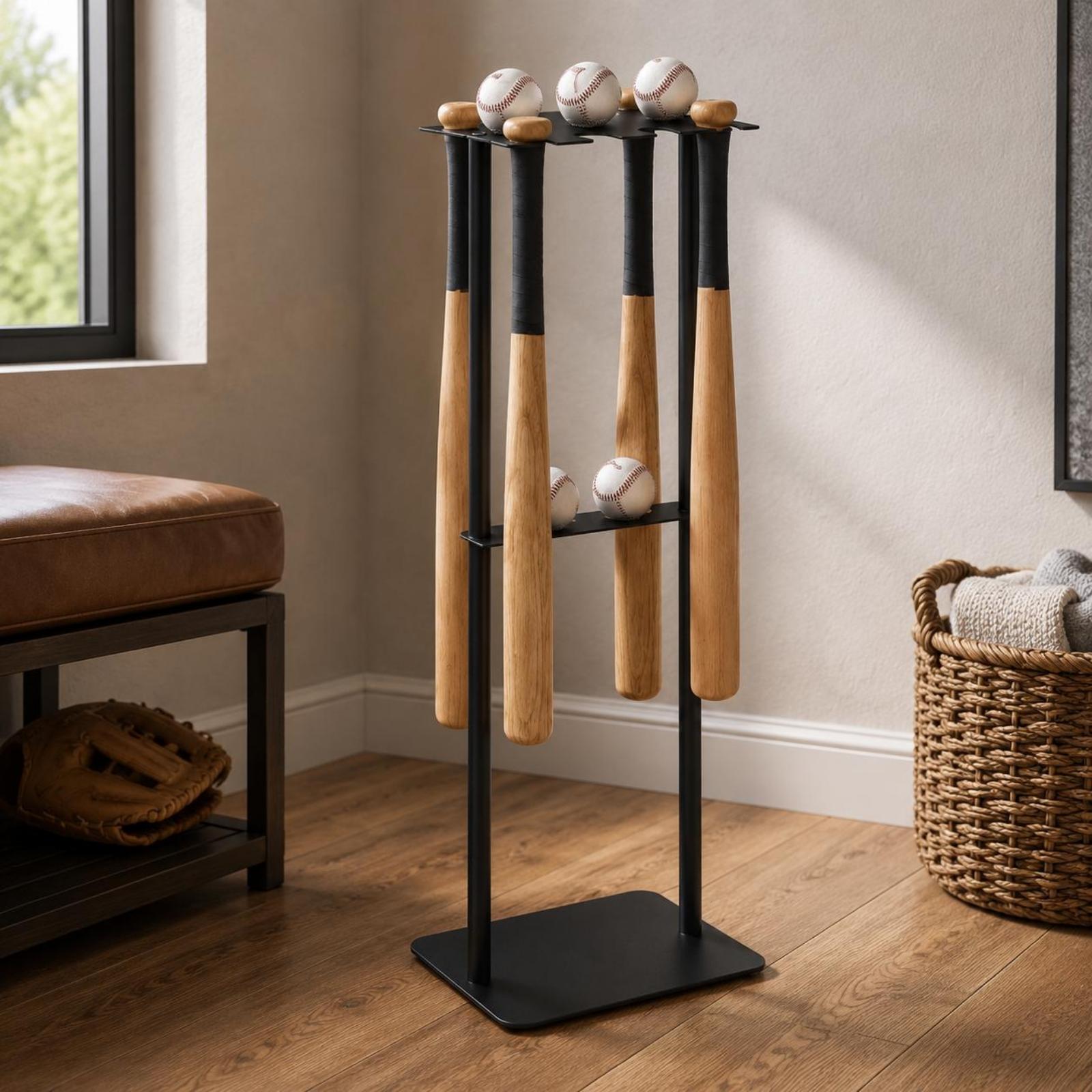 Metall-Baseballschlägerständer – Sports Equipment Bat Bewertung und Preis