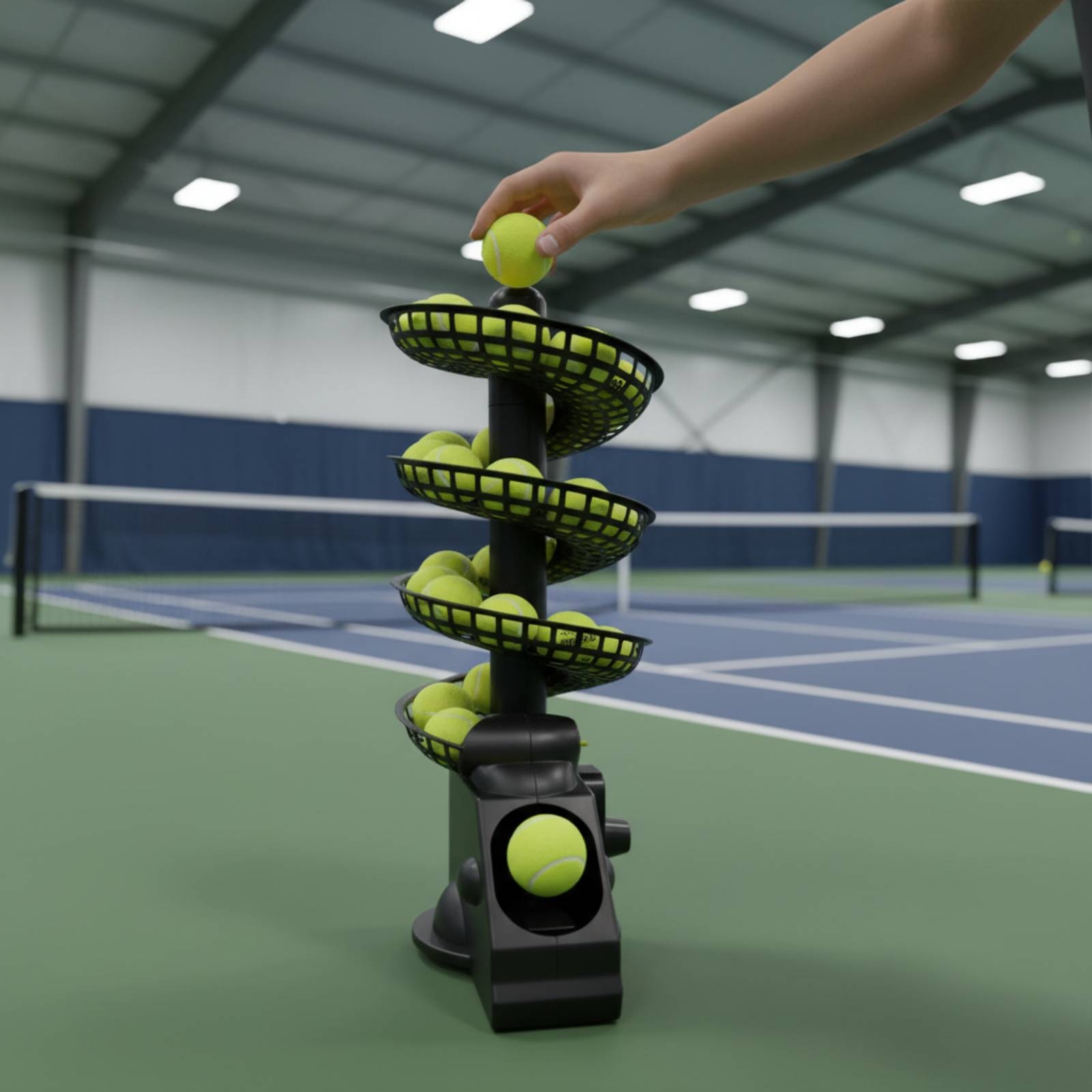 Tragbare Tennisballmaschine mi – Sports Equipment For Tennis Bewertung und Preis