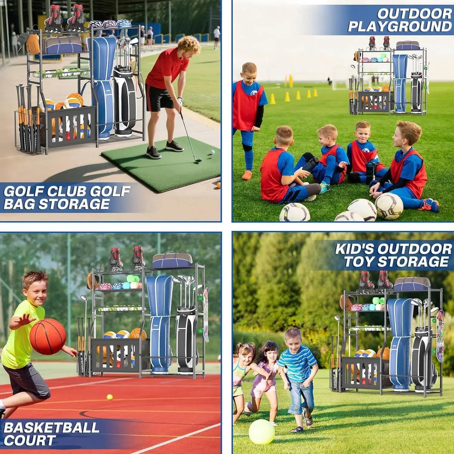 Robuster Garagen-Sportgeräte-O – Sports Equipment Bat Bewertung und Preis